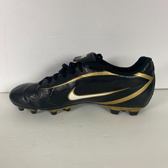 Nike Rio III SG Soccer Cleats Mens Size 12 Black Gold 316628-017 boots Shoes - Picture 10 of 14